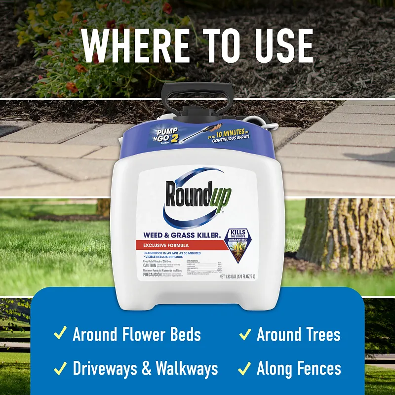 Roundup&reg; Weed & Grass Killer₄ with Pump 'N Go&reg; 2 Sprayer image number 3.0