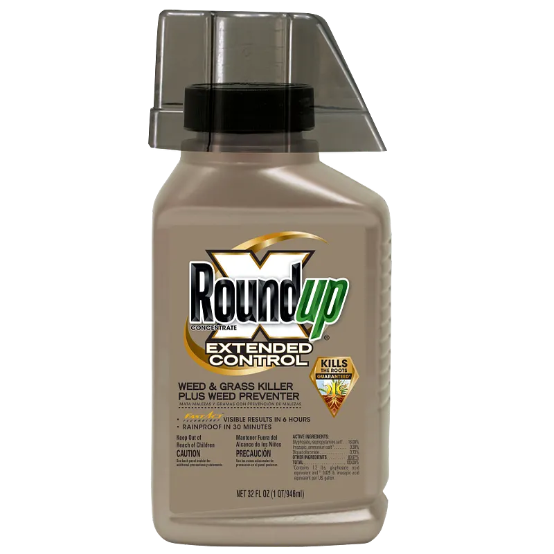 Roundup&reg; Concentrate Extended Control Weed & Grass Killer Plus Weed Preventer II image number 1.0