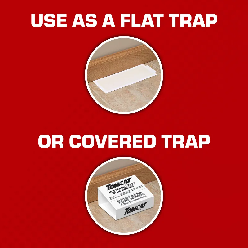 Tomcat&reg; Household Pest Glue Trap 4-Pack Image 5