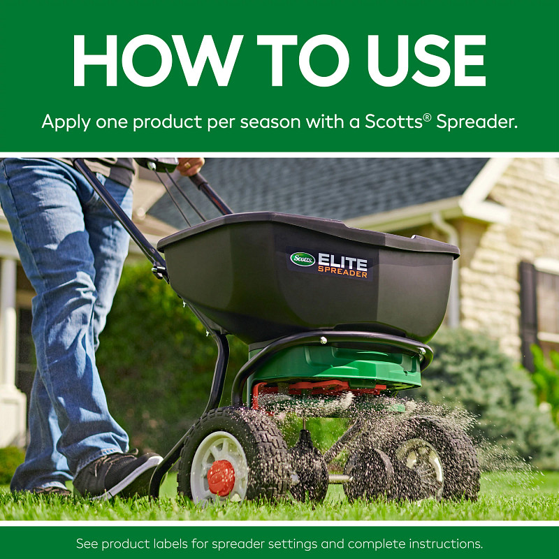 Scotts&reg; Turf Builder&reg; Weed & Feed₅, SummerGuard and WinterGuard image number 6.0