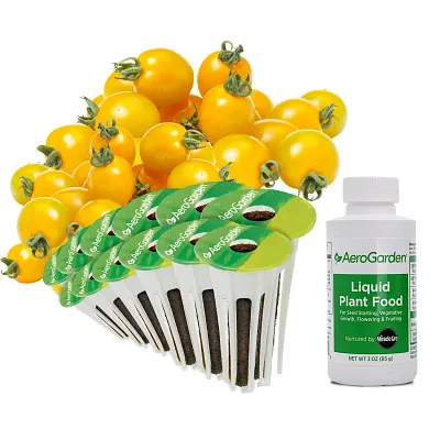 Golden Harvest Cherry Tomato Seed Pod Kit