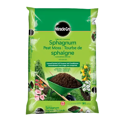 Tourbe de sphaigne canadienne enrichie (ext&eacute;rieur)