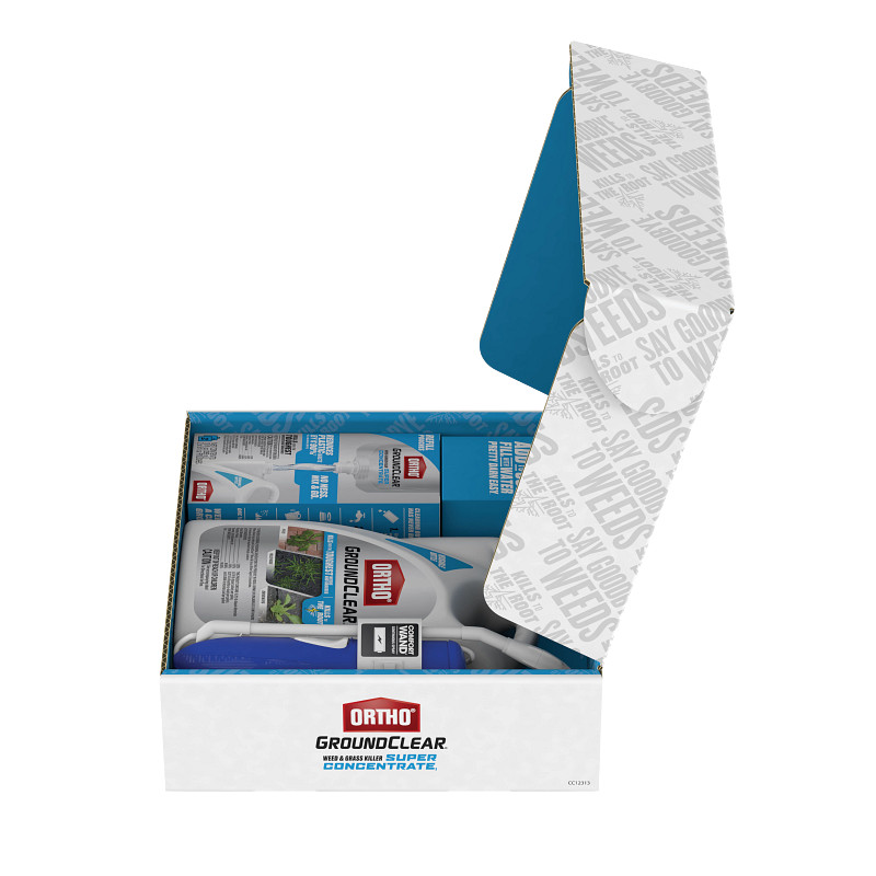 Ortho&reg; GroundClear&reg; Weed & Grass Killer Super Concentrate₁ Refill Pouches image number 2