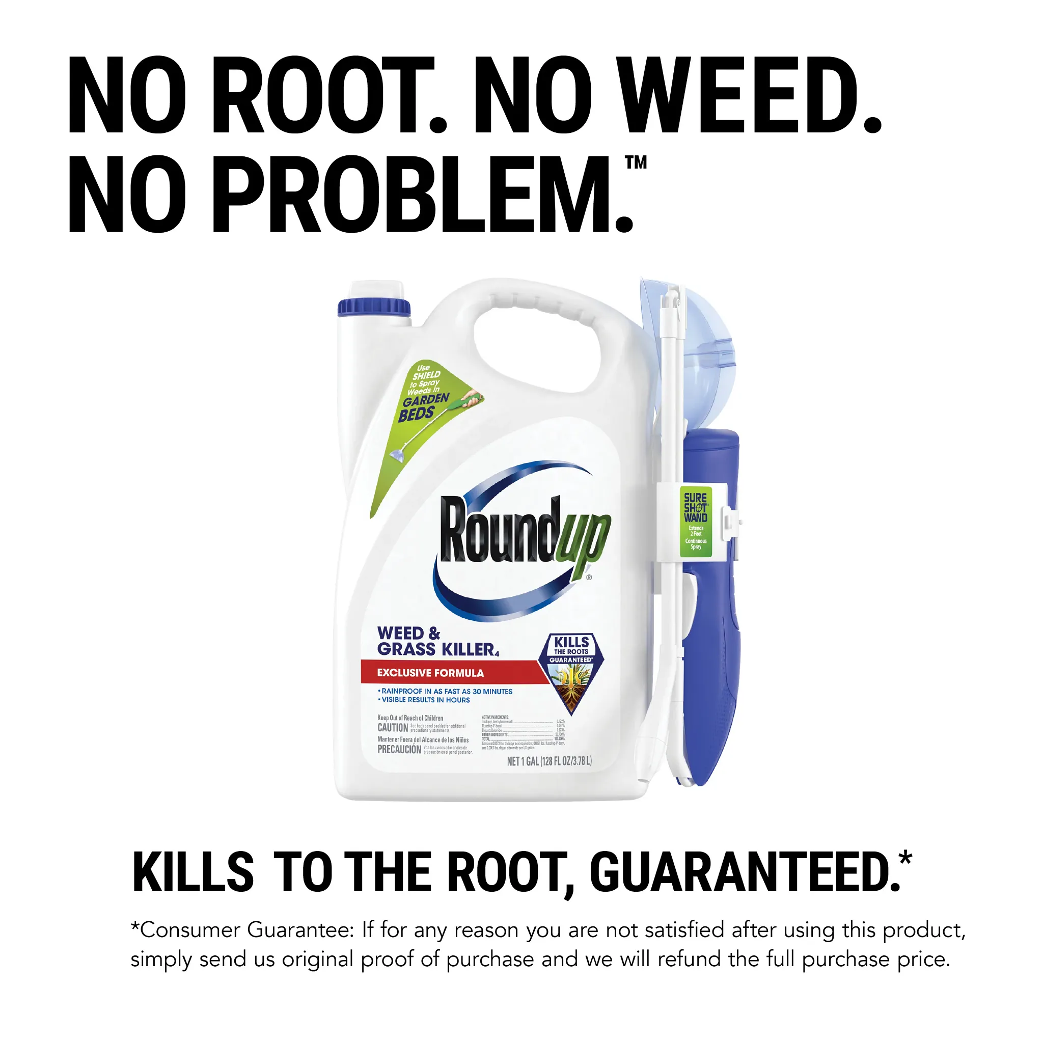 Roundup Weed & Grass Killer₄ with Pump 'N Go 2 Sprayer - Thumbnail 4