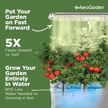 AeroGarden Harvest Elite with Seed Pod Kit, Stainless Steel image number null