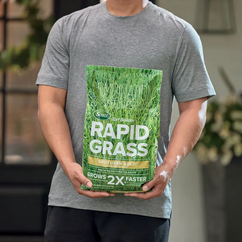 Scotts&reg; Turf Builder Rapid Grass&trade; Southern Gold&reg; Blend for Tall Fescue Lawns image number 2.0