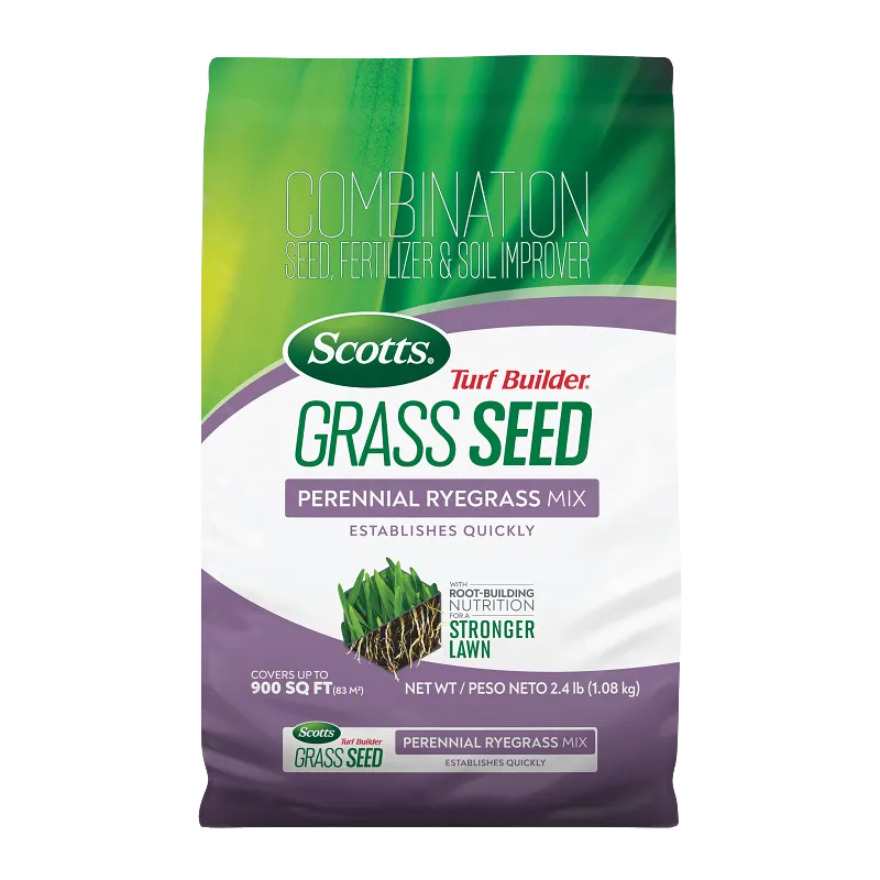 Scotts&reg; Turf Builder&reg; Grass Seed Perennial Ryegrass Mix image number 1.0