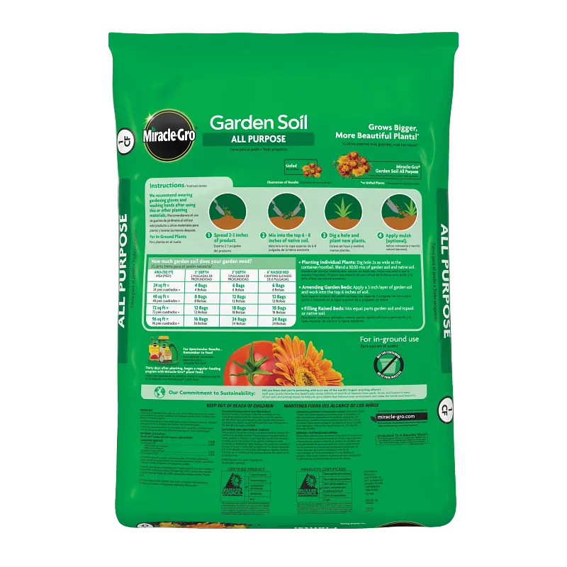 Miracle-Gro&reg; Garden Soil All-Purpose Image 11