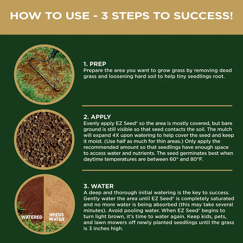 Scotts&reg; EZ Seed&reg; Patch & Repair Bermudagrass image number 7.0