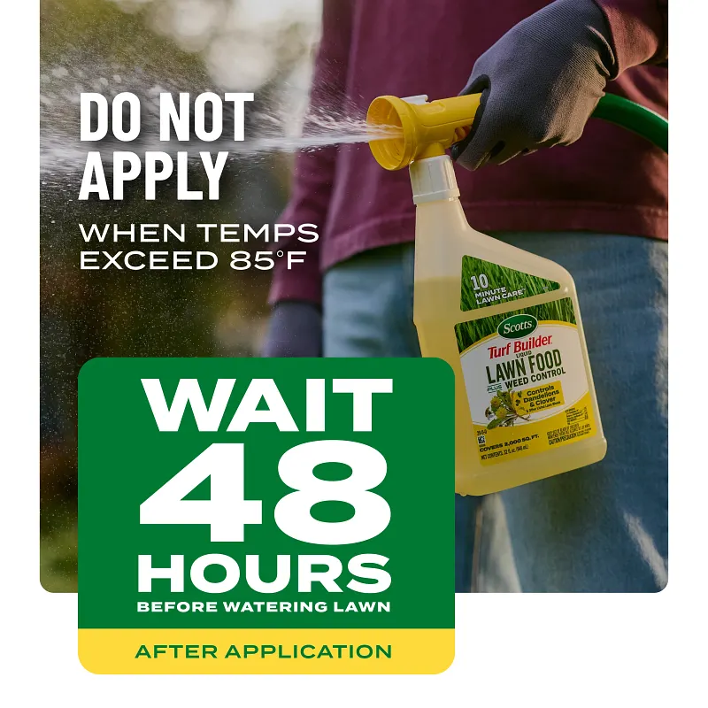 Scotts Turf Builder Liquid Lawn Food Plus Weed Control Refill image number 6.0