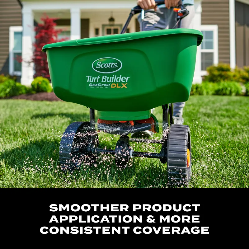 Scotts&reg; Turf Builder&reg; EdgeGuard&reg; DLX Broadcast Spreader image number 4.0