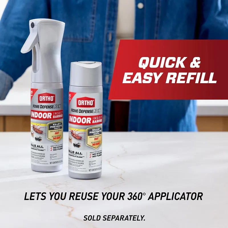 Ortho Home Defense Max Indoor Insect Barrier with 360 Sprayer image number 8.0