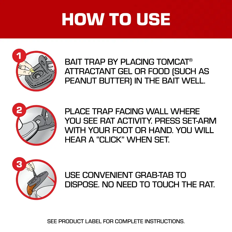 Tomcat&reg; Secure-Kill Rat Trap Image 7