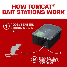 Tomcat&reg; Rat & Mouse Killer, Child & Dog Resistant, Disposable Station Image 4