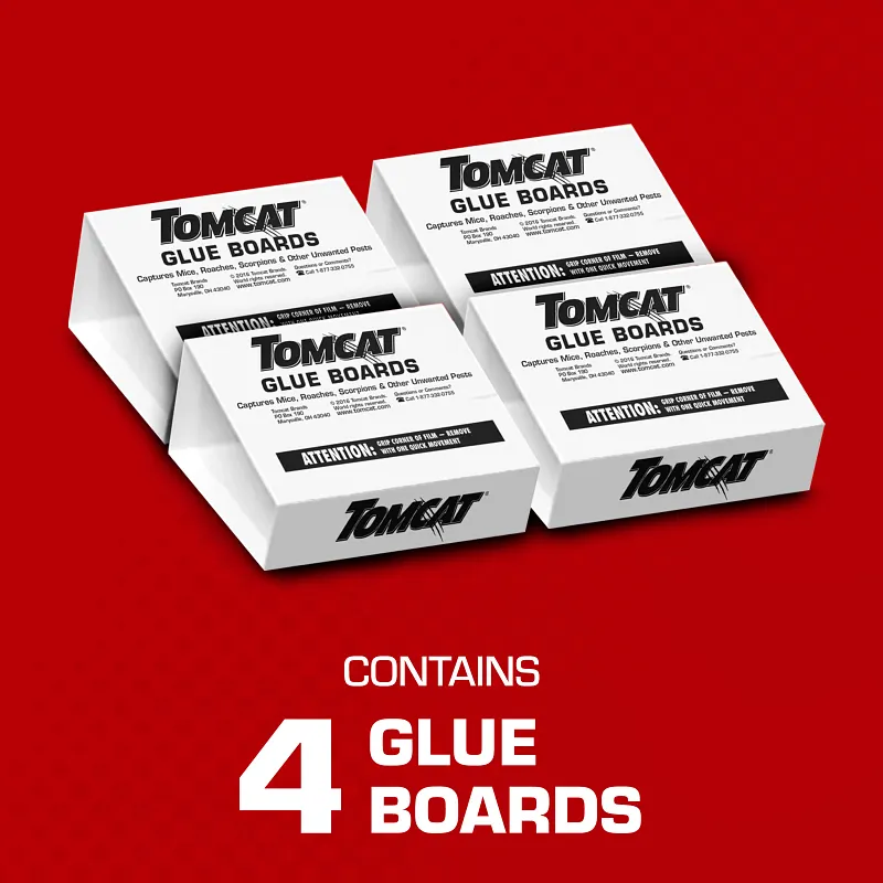 Tomcat&reg; Household Pest Glue Trap 4-Pack Image 2