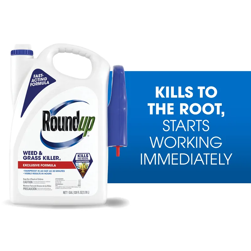 Roundup&reg; Weed & Grass Killer₄ with Trigger Sprayer image number 1.0