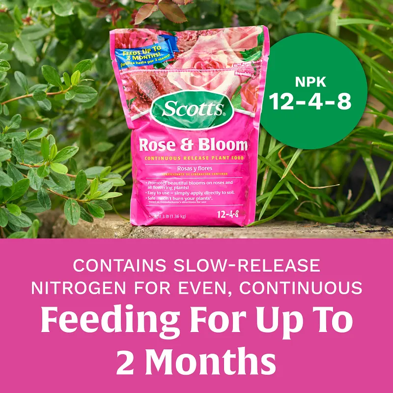 Scotts&reg; Rose & Bloom Continuous Release Plant Food image number 6.0