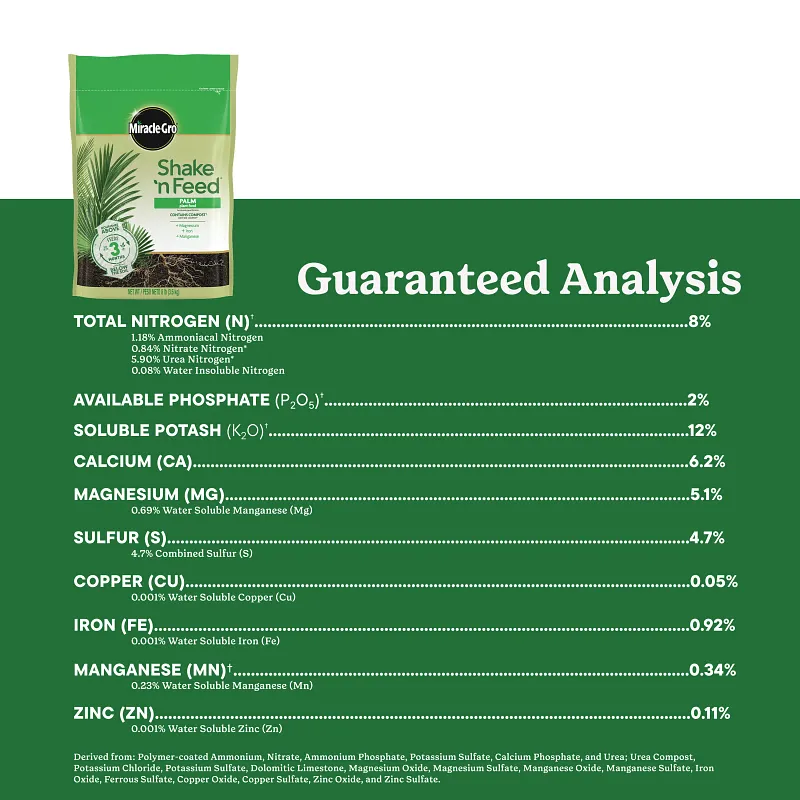 Miracle-Gro&reg; Shake 'N Feed Palm Plant Food image number 10.0