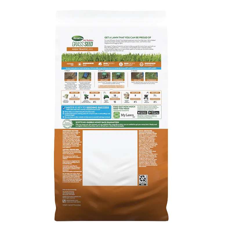 Scotts&reg; Turf Builder&reg; Grass Seed High Traffic Mix image number 2.0