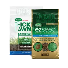 Scotts&reg; Turf Builder&reg; Thick'R Lawn&reg; 12lb. and EZ Seed&reg; Patch & Repair Sun and Shade 10lb. Bundle image number null