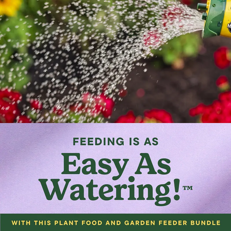 Miracle-Gro&reg; LiquaFeed All Purpose Plant Food Advance Starter&reg; Kit and Bloom Booster Flower Food Bundle image number 7.0