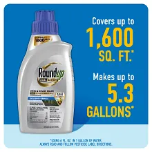 Roundup&reg; Dual Action Weed & Grass Killer Plus 4 Month Preventer Concentrate image number null