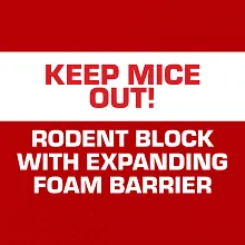 Tomcat&reg; Rodent Block Expanding Foam Barrier Image 3