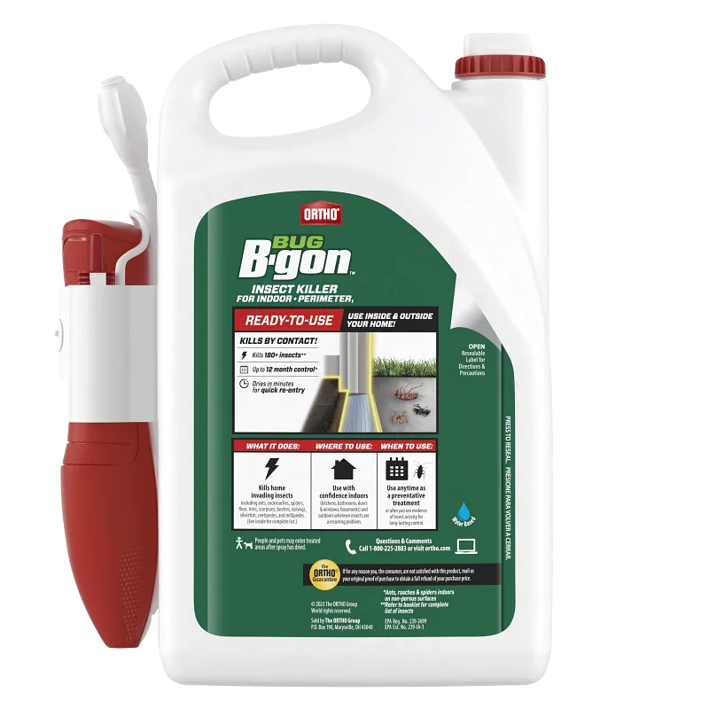 Ortho&reg; Bug B-Gon&trade; Insect Killer for Indoor + Perimeter₁ with Comfort Wand image number 2.0