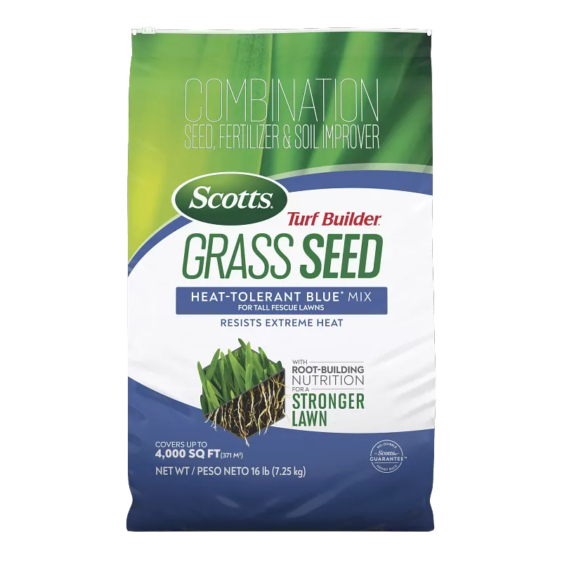 Scotts&reg; Turf Builder&reg; Grass Seed Heat-Tolerant Blue&reg; Mix for Tall Fescue Lawns image number 1.0