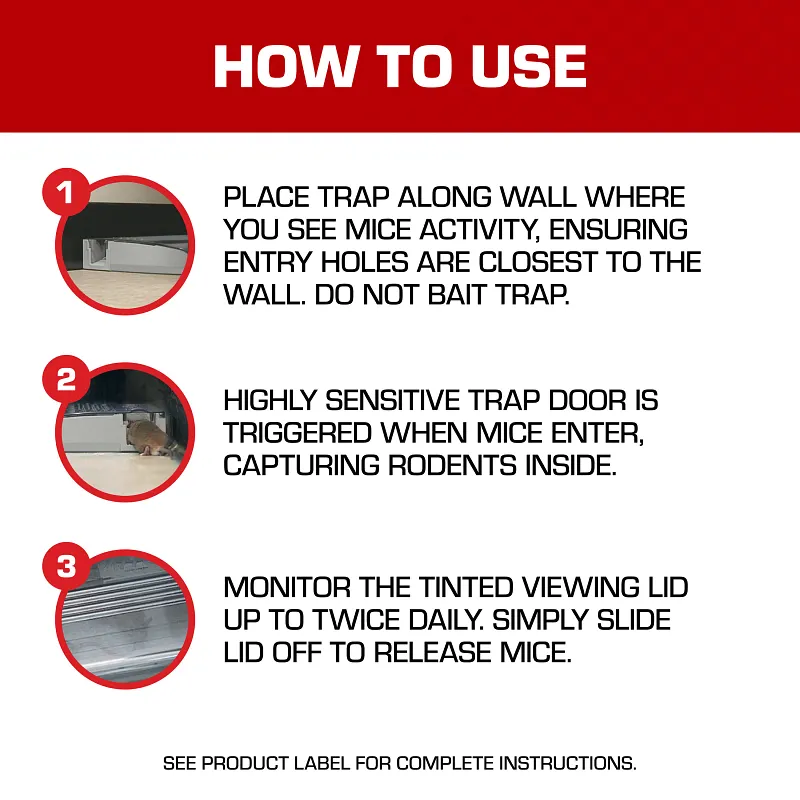 Tomcat&reg; Multi-Catch Mouse Trap image number 8.0
