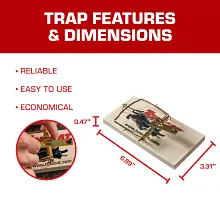 Tomcat Rat Trap (Wooden) Image 5