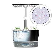 AeroGarden Harvest Elite 360, Platinum Stainless image number null