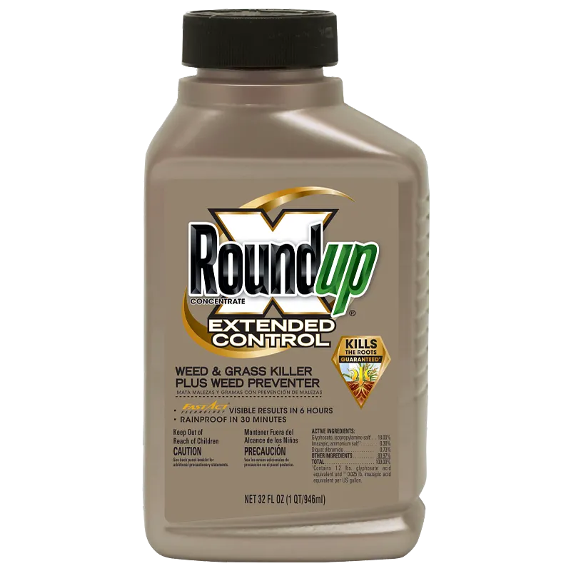Roundup&reg; Concentrate Extended Control Weed & Grass Killer Plus Weed Preventer II image number 9.0