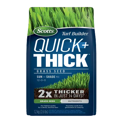 Turf Builder&reg; Quick + Thick&reg; Semences de gazon Soleil et Ombre