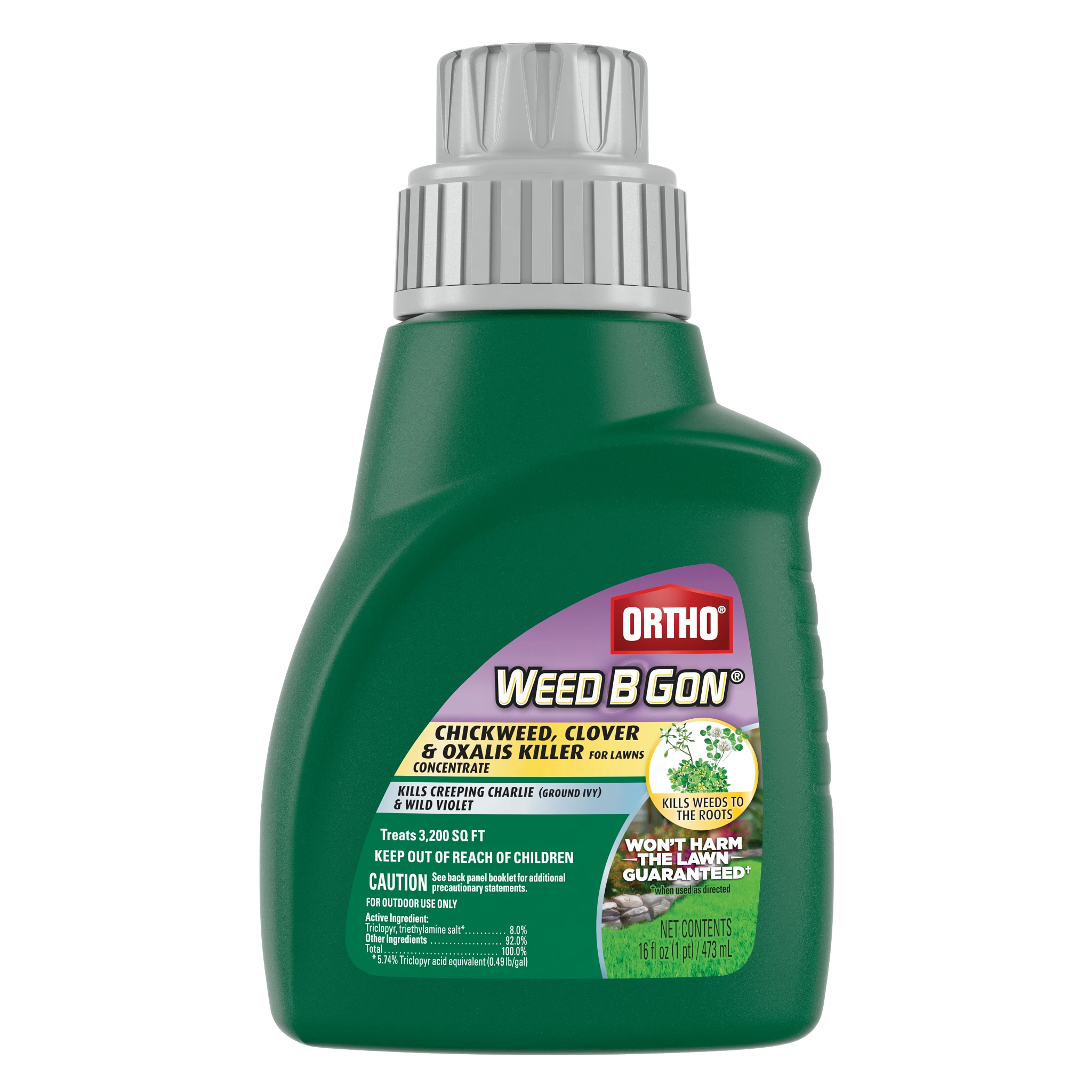 Ortho Weed-B-Gon Chickweed, Clover & Oxalis Killer Concentrate - Thumbnail 2