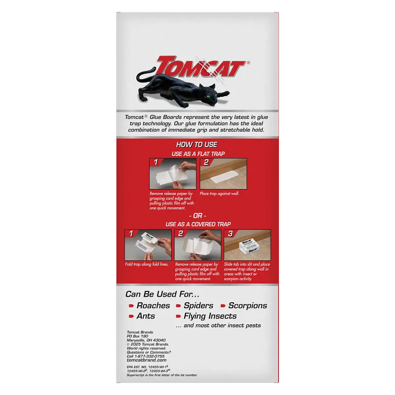 Tomcat&reg; Household Pest Glue Trap 4-Pack Image 10