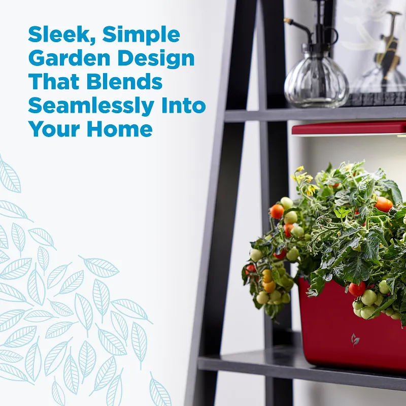 AeroGarden Harvest Lite, Cherry Red image number 3.0