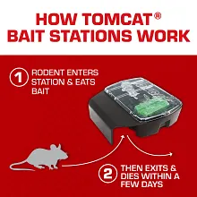 Tomcat&reg; Mouse Killer(e), Child Resistant, Refillable Station image number null