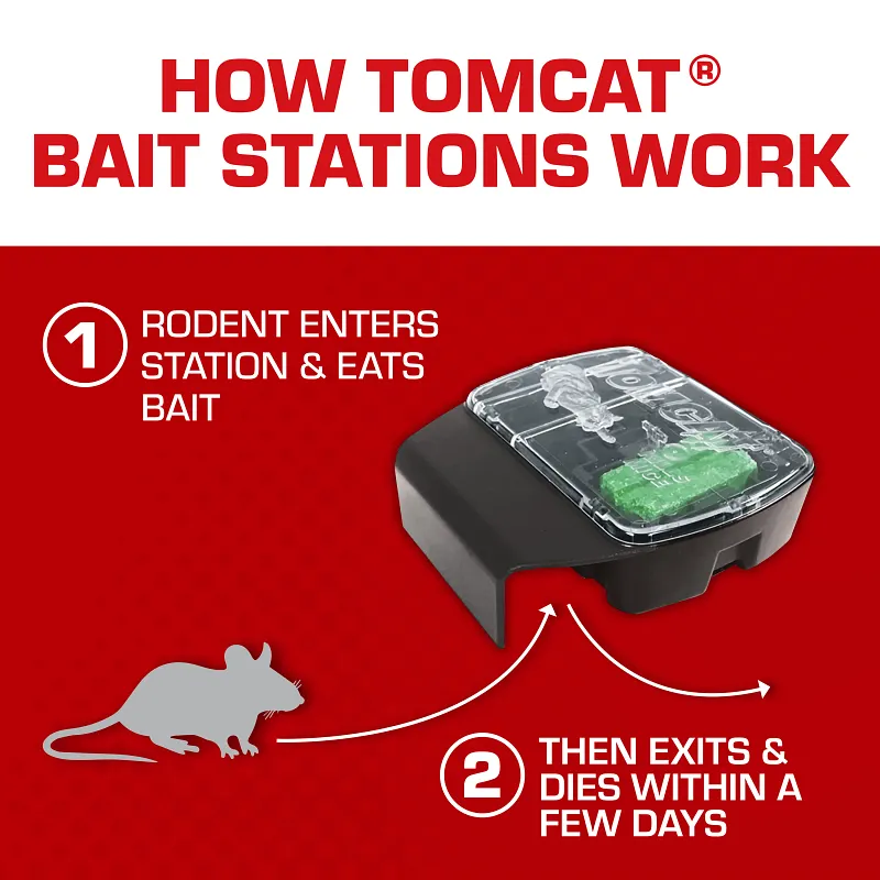 Tomcat&reg; Mouse Killer(e), Child Resistant, Refillable Station image number 3.0