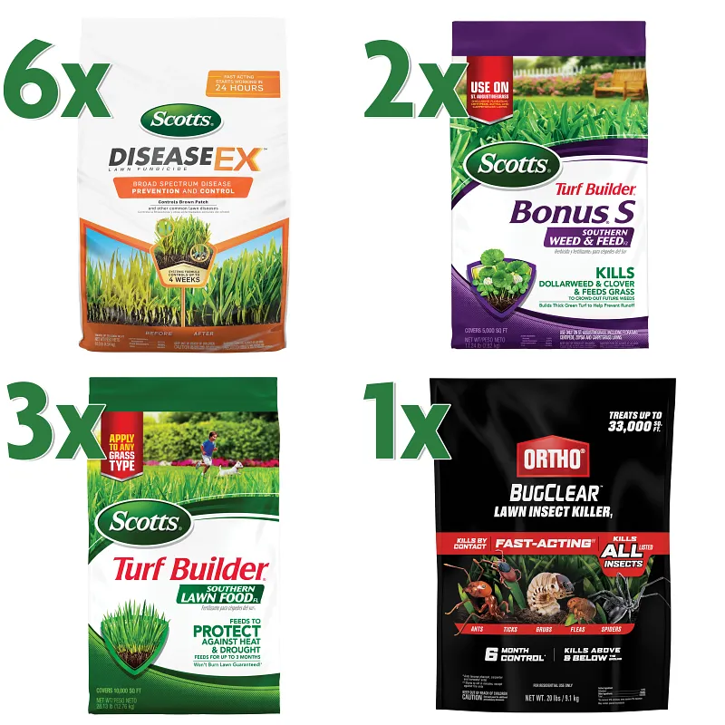 Scotts ProVista/Viridian St. Augustine Annual Maintenance Bundle for Florida image number 1.0