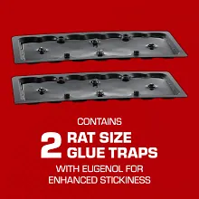 Tomcat&reg; Glue Traps Rat Size with Eugenol for Enhanced Stickiness Image 2