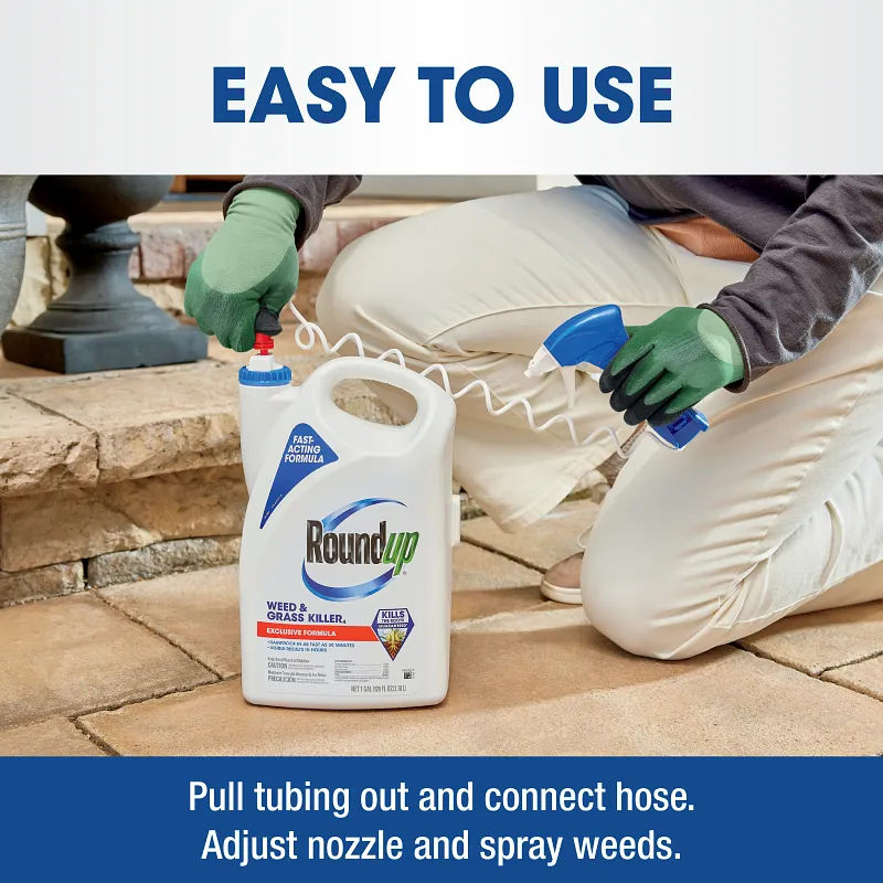 Roundup&reg; Weed & Grass Killer₄ with Trigger Sprayer image number 9.0