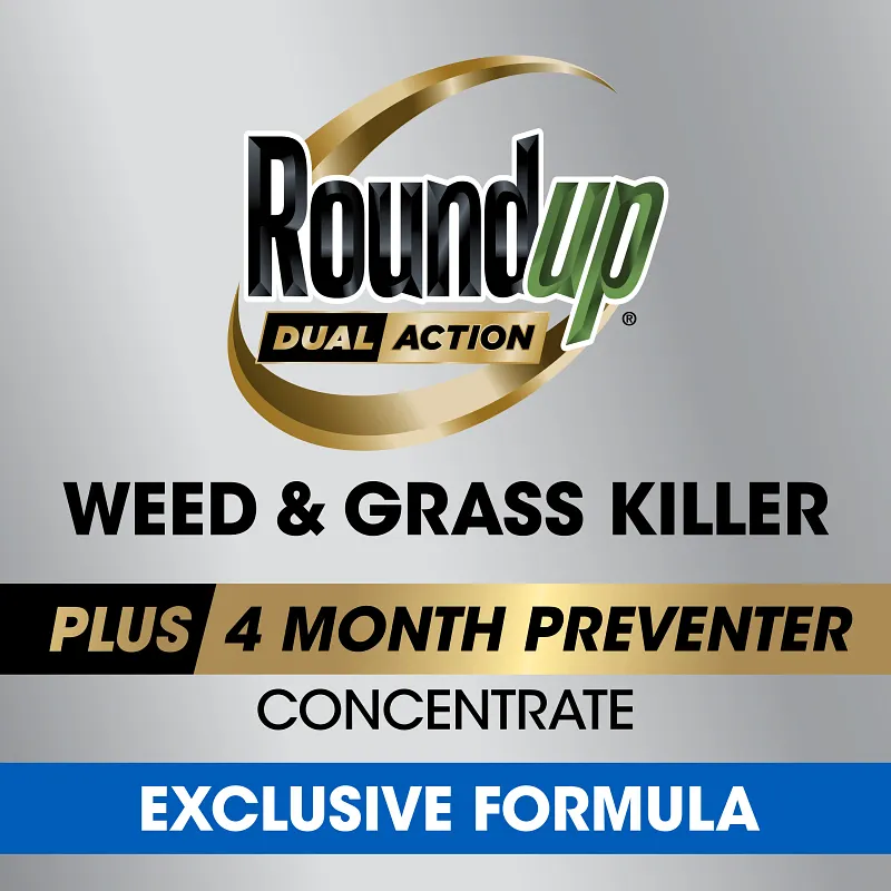 Roundup&reg; Dual Action Weed & Grass Killer Plus 4 Month Preventer Concentrate image number 2