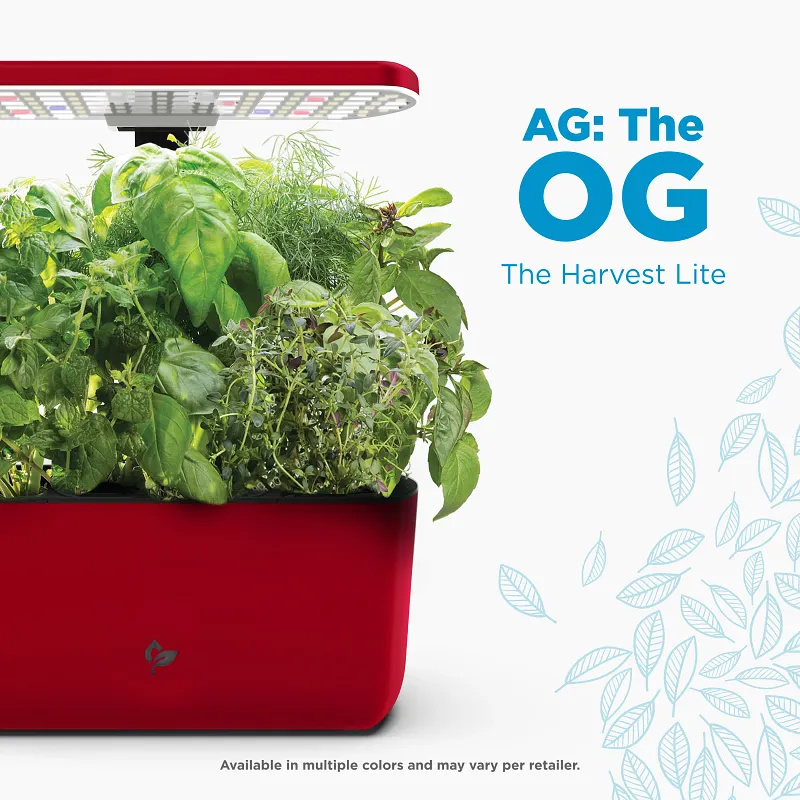 AeroGarden Harvest Lite, Cherry Red image number 2.0