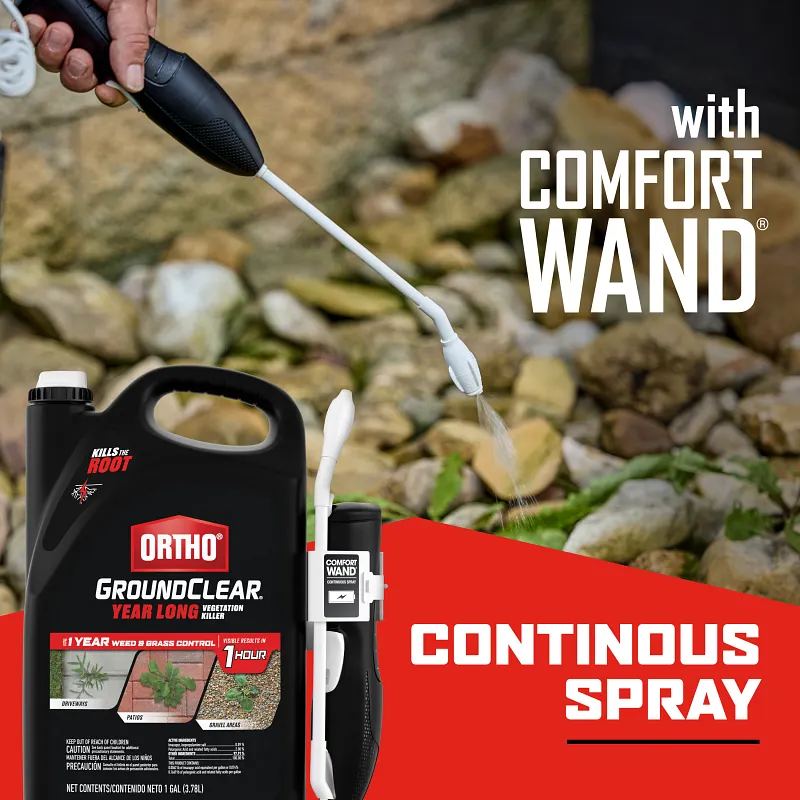 Ortho GroundClear Year Long Vegetation Killer with Comfort Wand image number 8.0