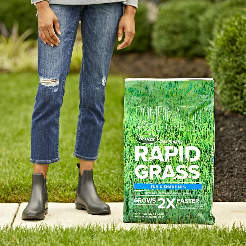 Scotts&reg; Turf Builder&reg; Rapid Grass&trade; Sun & Shade Mix image number 2.0