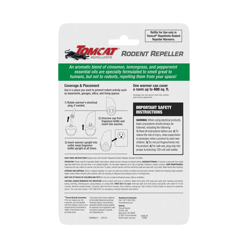 Tomcat&reg; Repellents Rodent Repeller Refill Pack image number 2.0