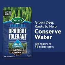 Scotts&reg; Grass Seed Drought Tolerant Mix and Turf Builder&reg; Triple Action Built for Seeding image number null
