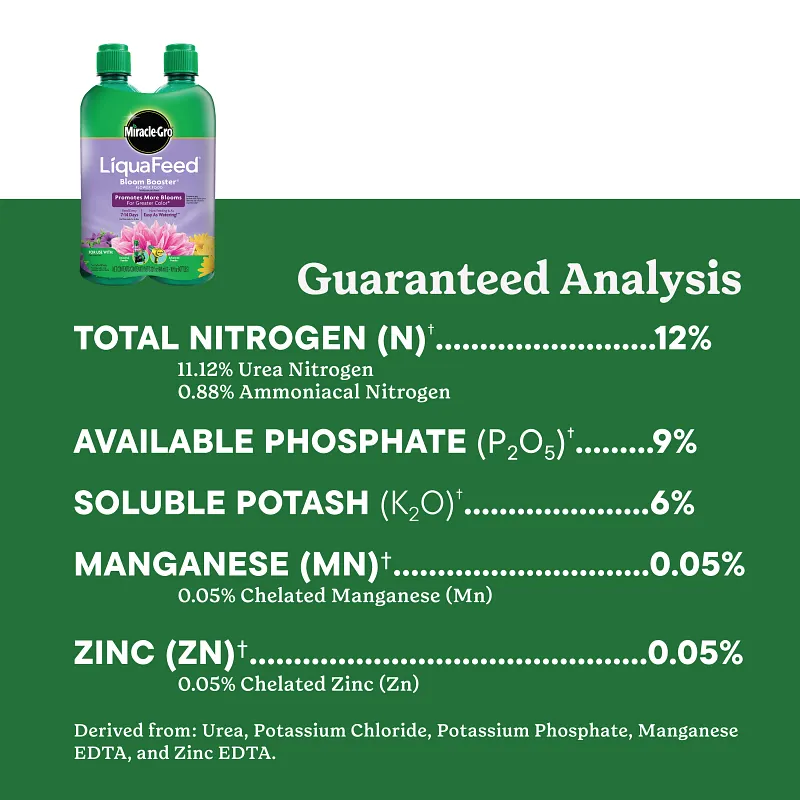 Miracle-Gro&reg; Liquafeed Bloom Booster Flower Food image number 10.0