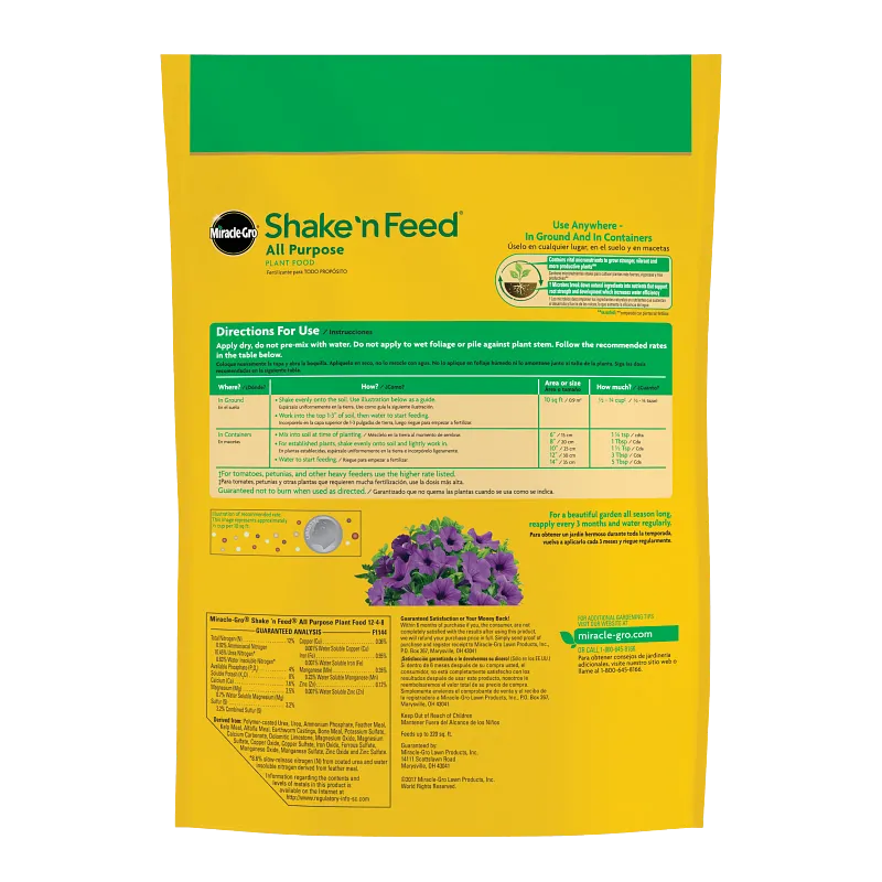 Miracle-Gro&reg; Shake 'N Feed All Purpose Plant Food image number 2.0